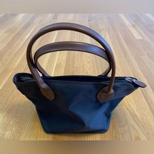 Small Black and Brown Handbag